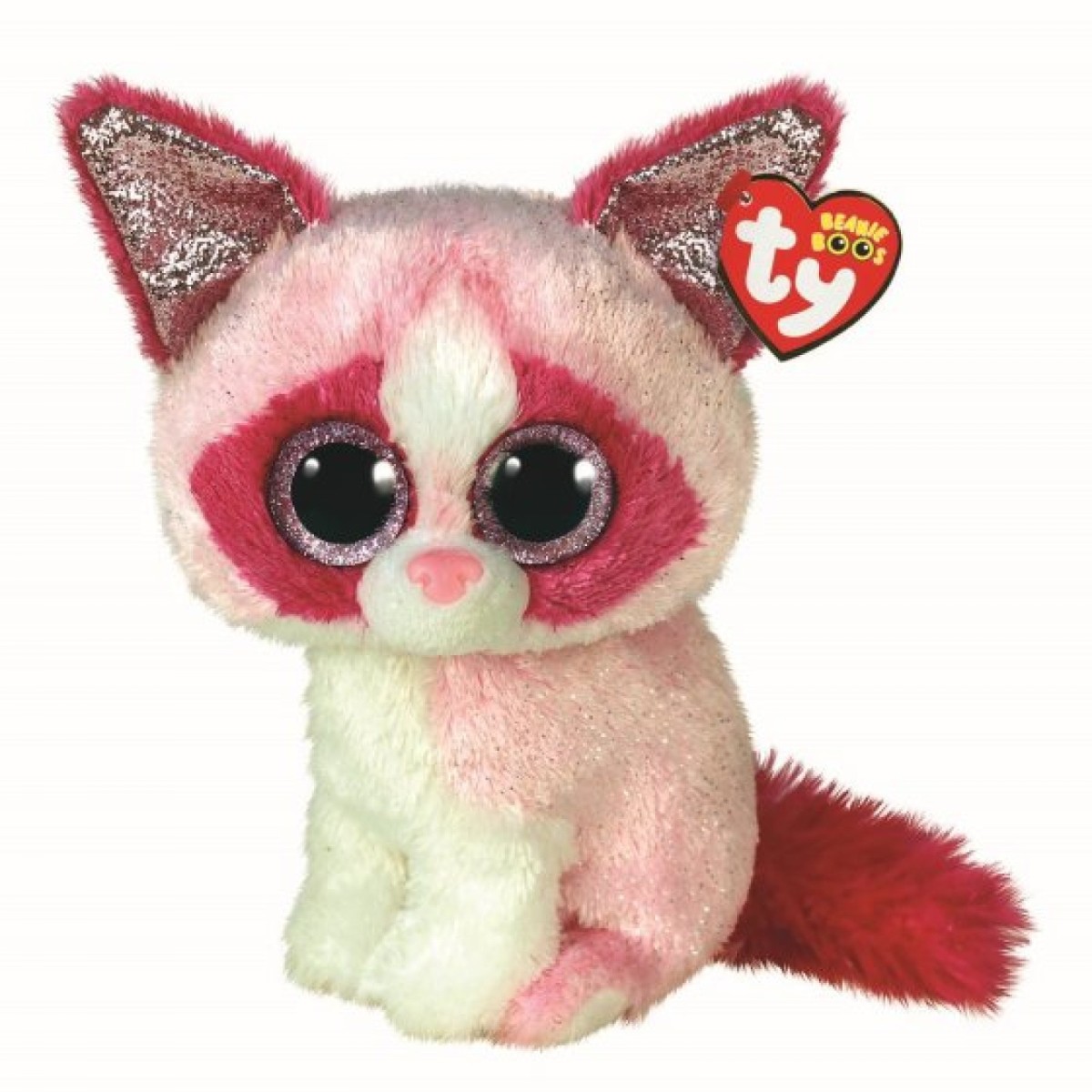 Ty Mai The Pink Cat Beanie Boo Regular Size - Bright Star Toys